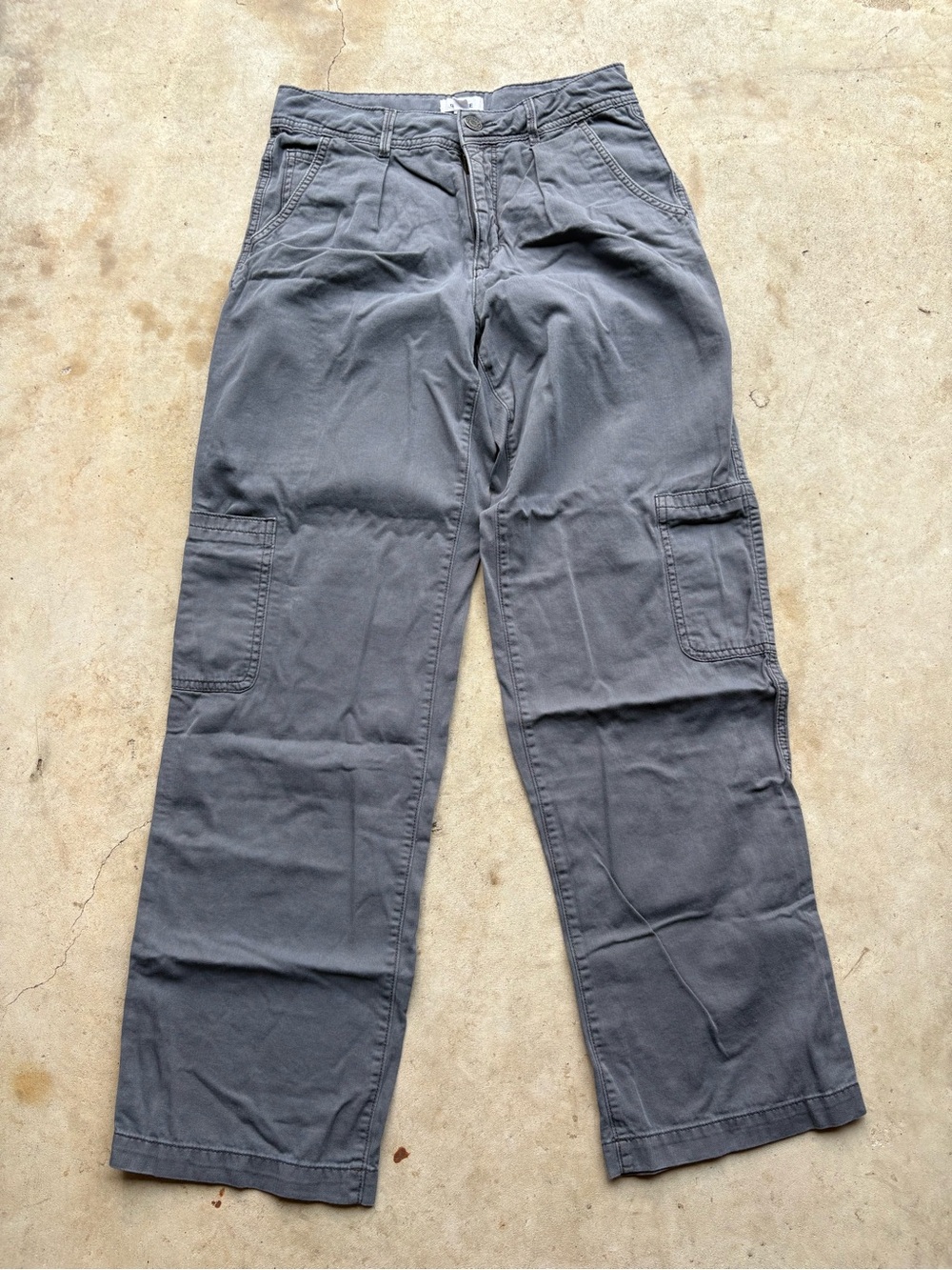 Y2K Garage Gray Cargo Pants
